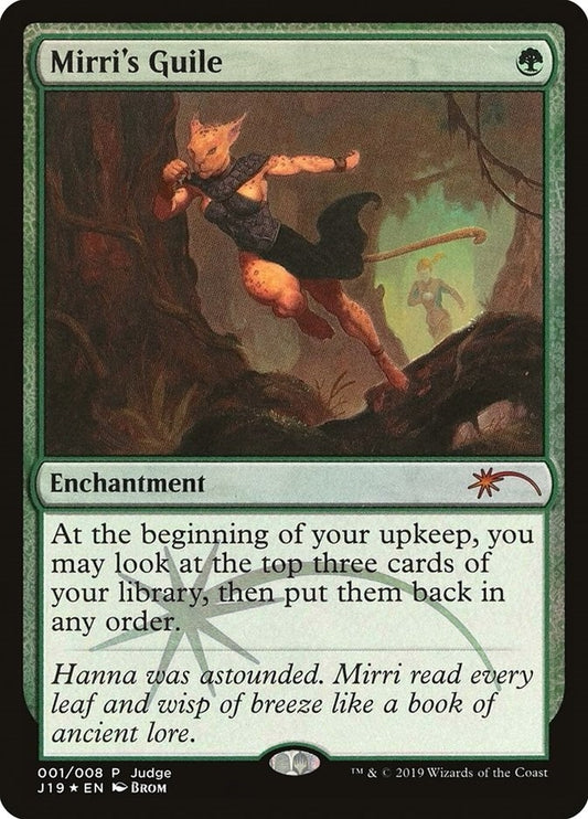 Image for Mirri's Guile (1) (Judge Promos) - Magic: The Gathering