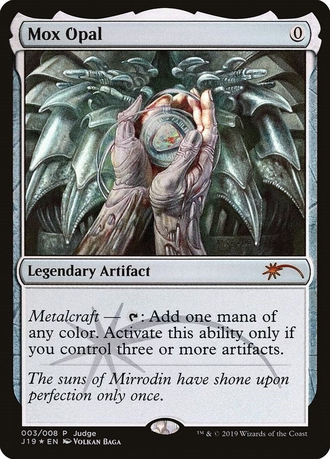 Image for Mox Opal (3) (Judge Promos) - Magic: The Gathering