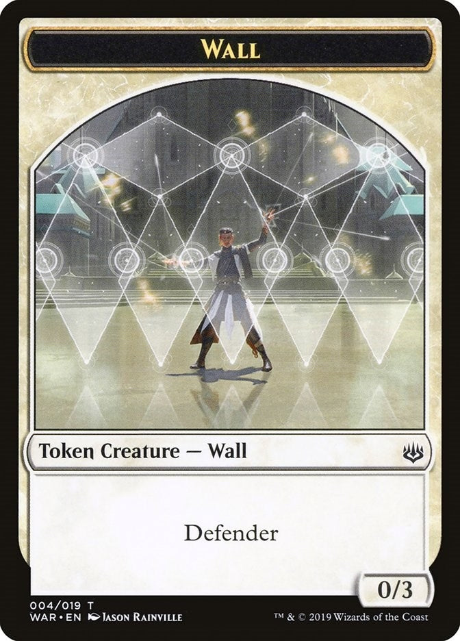 Image for Wall Token (4) (War of the Spark) - Magic: The Gathering