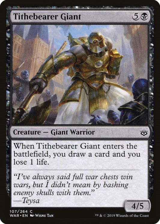 Image for Tithebearer Giant (107) (War of the Spark) - Magic: The Gathering