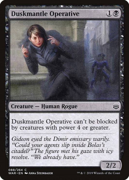 Image for Duskmantle Operative (88) (War of the Spark) - Magic: The Gathering