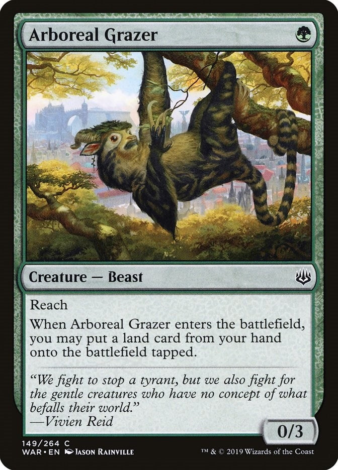 Image for Arboreal Grazer (149) (War of the Spark) - Magic: The Gathering