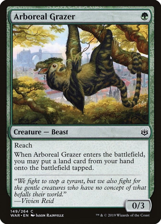 Image for Arboreal Grazer (149) (War of the Spark) - Magic: The Gathering