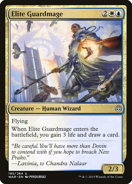 Image for Elite Guardmage (195) (War of the Spark) - Magic: The Gathering