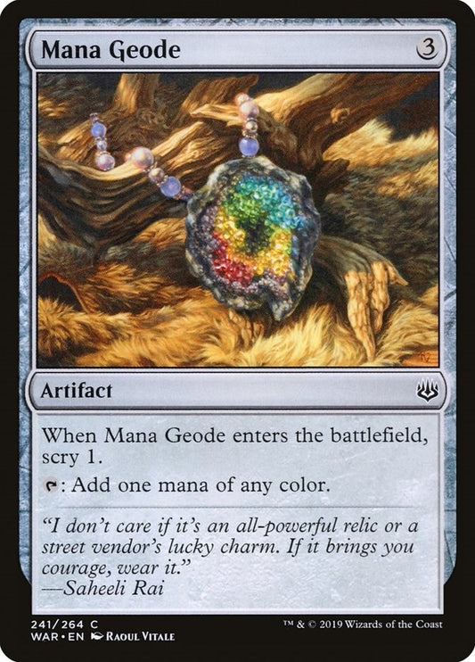 Image for Mana Geode (241) (War of the Spark) - Magic: The Gathering