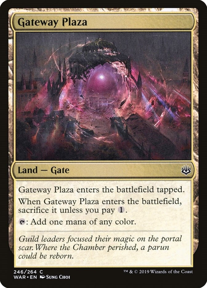 Image for Gateway Plaza (246) (War of the Spark) - Magic: The Gathering