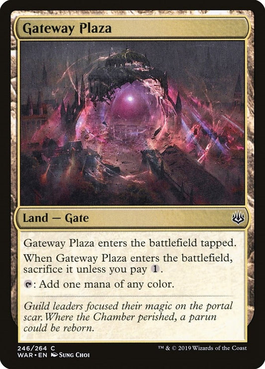 Image for Gateway Plaza (246) (War of the Spark) - Magic: The Gathering