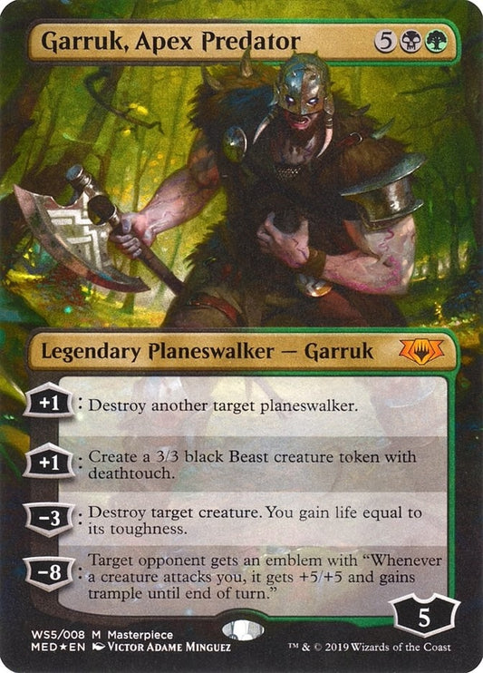 Image for Garruk, Apex Predator (WS5) (Mythic Edition: War of the Spark) - Magic: The Gathering