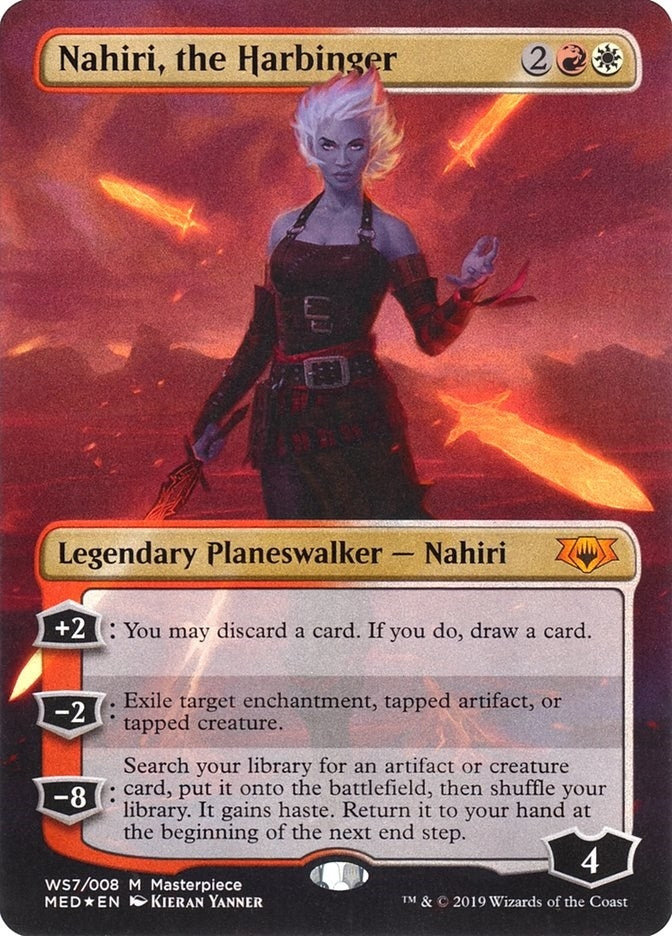 Image for Nahiri, the Harbinger (WS7) (Mythic Edition: War of the Spark) - Magic: The Gathering