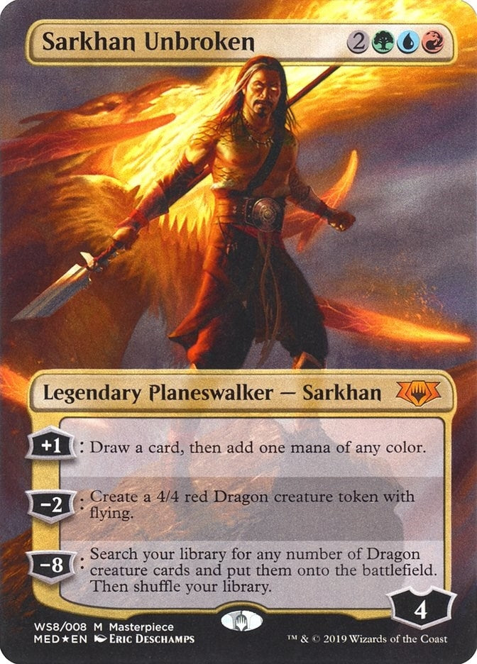 Image for Sarkhan Unbroken (WS8) (Mythic Edition: War of the Spark) - Magic: The Gathering
