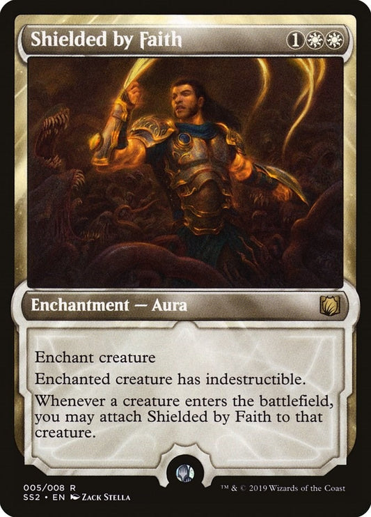 Image for Shielded by Faith (5) (Signature Spellbook: Gideon) - Magic: The Gathering