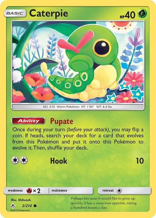 Image for Caterpie (2/214) (SM - Unbroken Bonds) - Pokemon