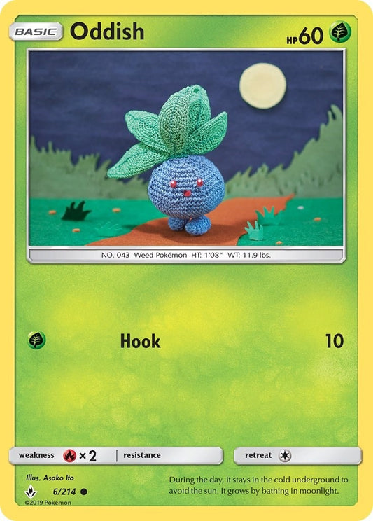 Image for Oddish (6) (6/214) (SM - Unbroken Bonds) - Pokemon