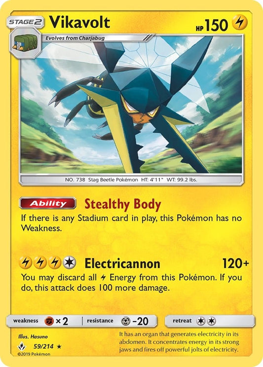Image for Vikavolt (59/214) (SM - Unbroken Bonds) - Pokemon