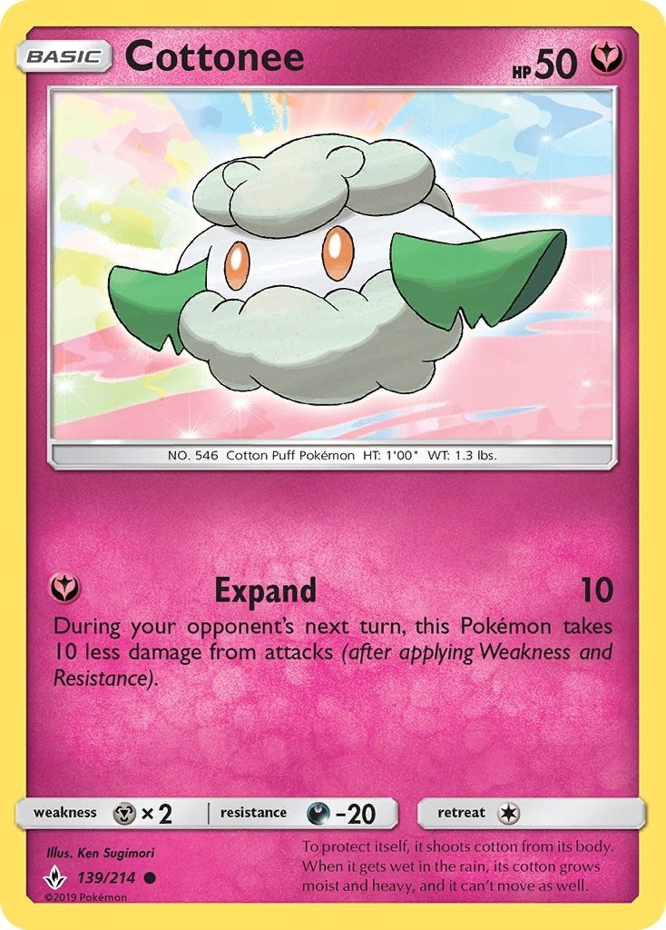 Image for Cottonee (139/214) (SM - Unbroken Bonds) - Pokemon