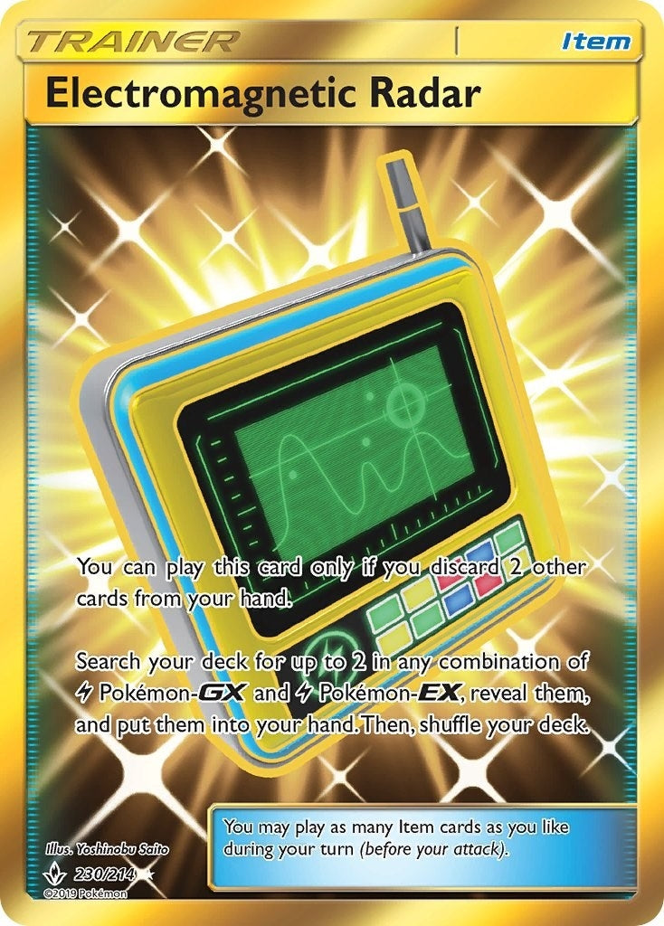 Image for Electromagnetic Radar (Secret) (230/214) (SM - Unbroken Bonds) - Pokemon