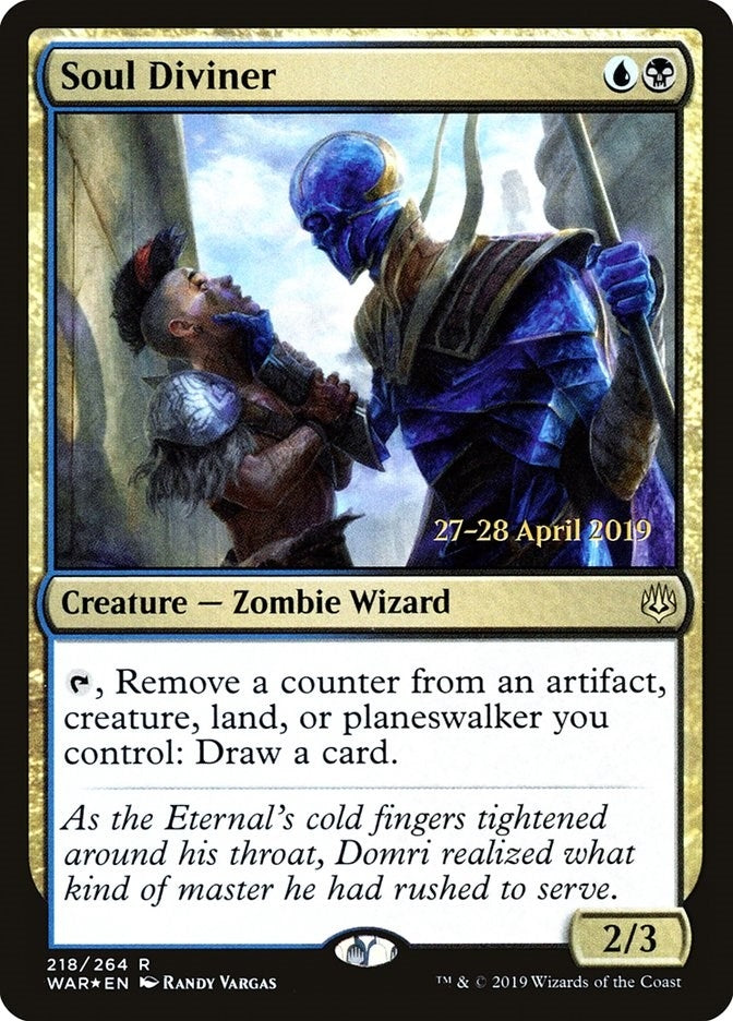 Image for Soul Diviner (218) (Prerelease Cards) - Magic: The Gathering