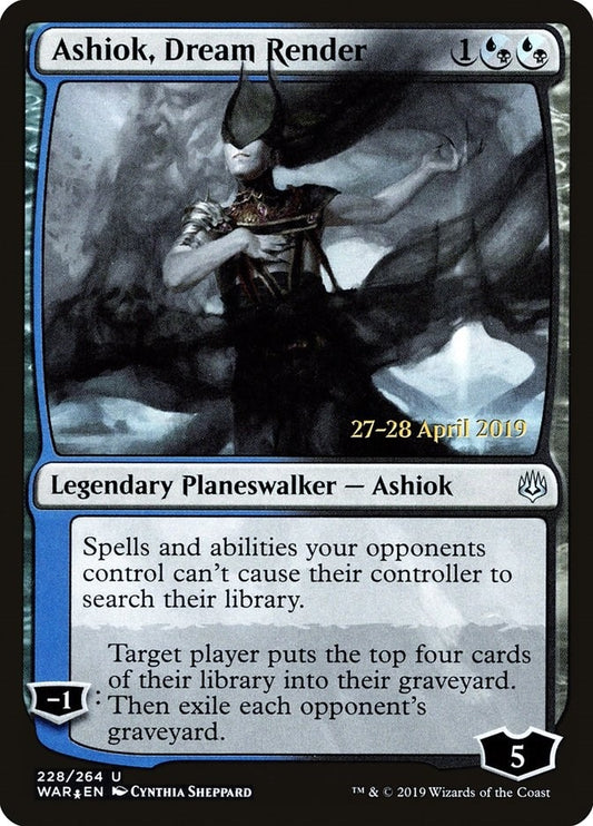 Image for Ashiok, Dream Render (228) (Prerelease Cards) - Magic: The Gathering