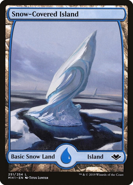 Image for Snow-Covered Island (251) (Modern Horizons) - Magic: The Gathering