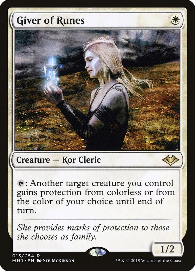 Image for Giver of Runes (13) (Modern Horizons) - Magic: The Gathering