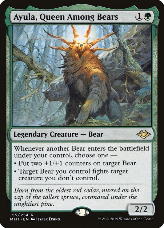 Image for Ayula, Queen Among Bears (155) (Modern Horizons) - Magic: The Gathering