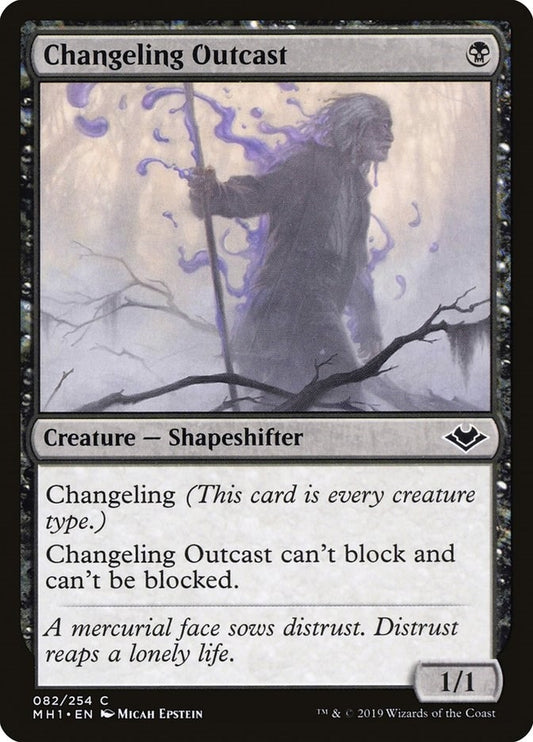 Image for Changeling Outcast (82) (Modern Horizons) - Magic: The Gathering