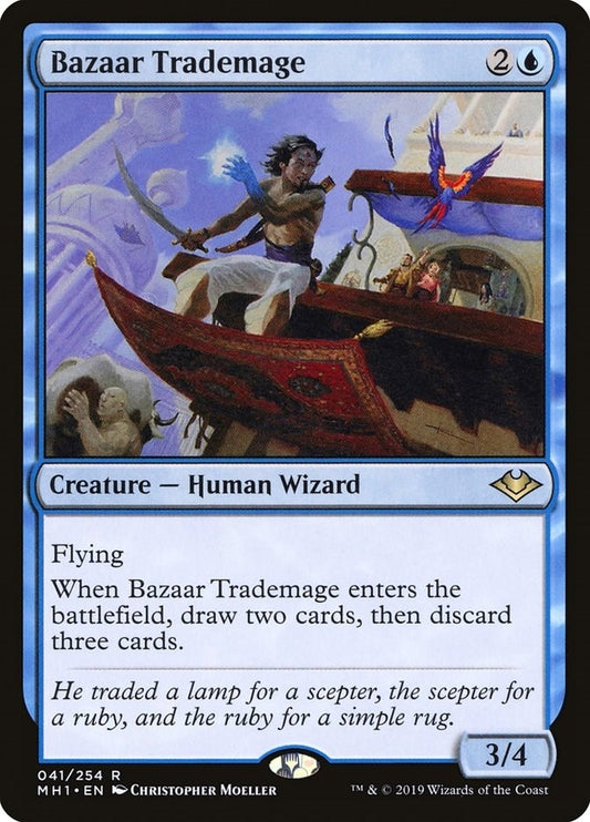 Image for Bazaar Trademage (41) (Modern Horizons) - Magic: The Gathering
