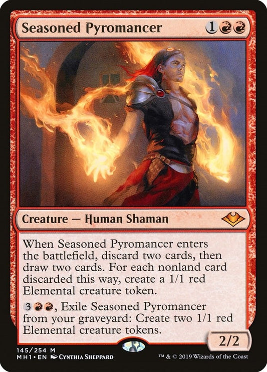 Image for Seasoned Pyromancer (145) (Modern Horizons) - Magic: The Gathering