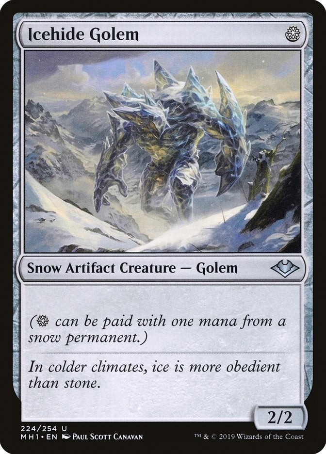 Image for Icehide Golem (224) (Modern Horizons) - Magic: The Gathering