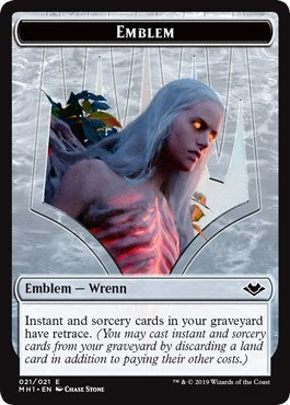 Image for Emblem - Wrenn and Six (21) (Modern Horizons) - Magic: The Gathering