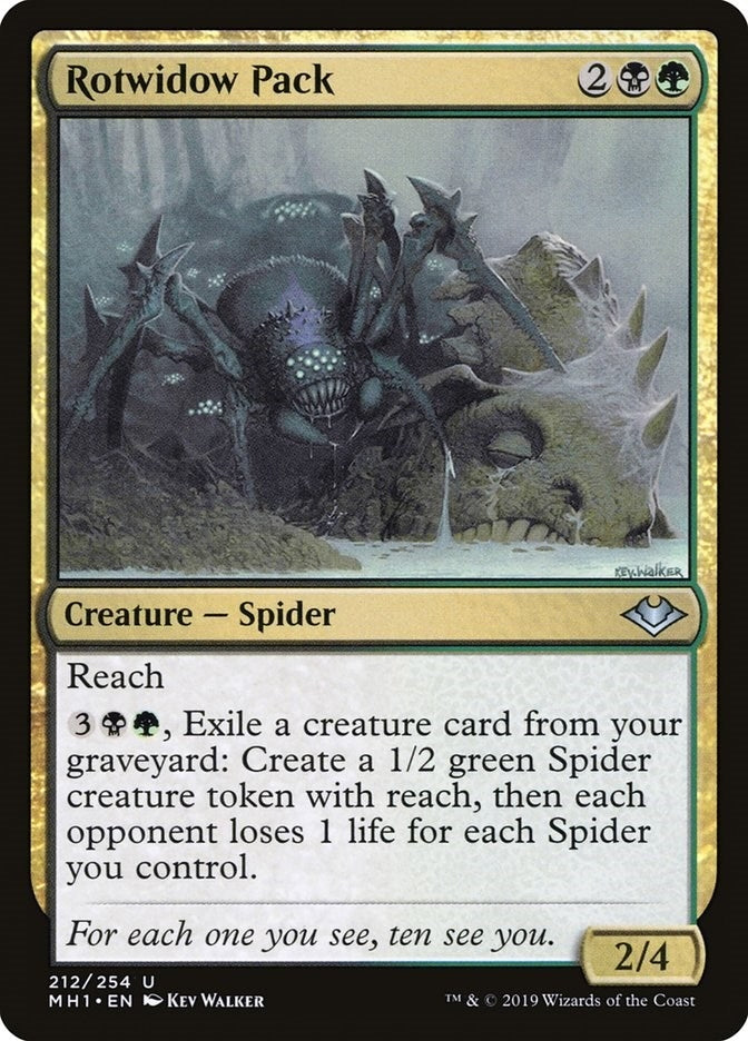 Image for Rotwidow Pack (212) (Modern Horizons) - Magic: The Gathering