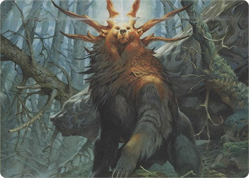 Image for Ayula, Queen Among Bears (Art Series) (10) (Art Series: Modern Horizons) - Magic: The Gathering