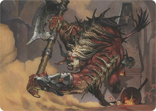 Image for Spinehorn Minotaur (Art Series) (38) (Art Series: Modern Horizons) - Magic: The Gathering