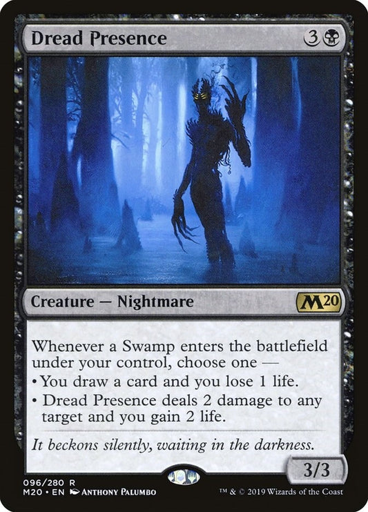 Image for Dread Presence (96) (Core Set 2020) - Magic: The Gathering