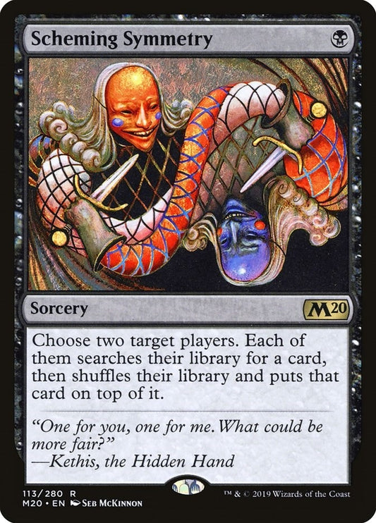 Image for Scheming Symmetry (113) (Core Set 2020) - Magic: The Gathering