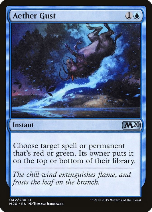 Image for Aether Gust (42) (Core Set 2020) - Magic: The Gathering