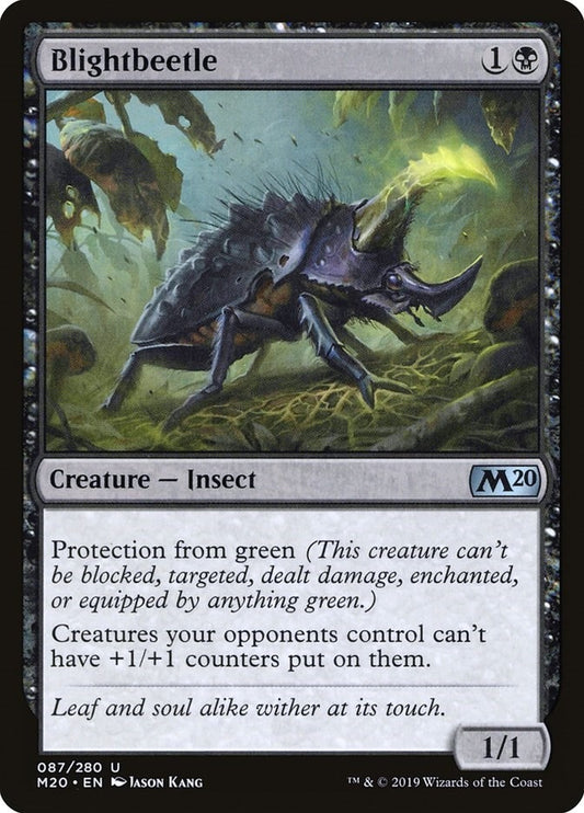 Image for Blightbeetle (87) (Core Set 2020) - Magic: The Gathering