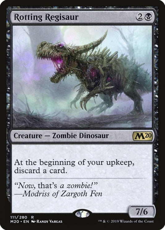Image for Rotting Regisaur (111) (Core Set 2020) - Magic: The Gathering