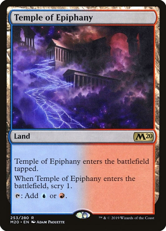 Image for Temple of Epiphany (253) (Core Set 2020) - Magic: The Gathering