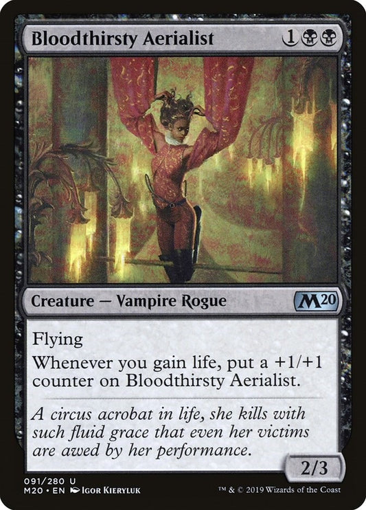 Image for Bloodthirsty Aerialist (91) (Core Set 2020) - Magic: The Gathering