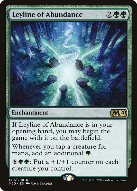 Image for Leyline of Abundance (179) (Core Set 2020) - Magic: The Gathering