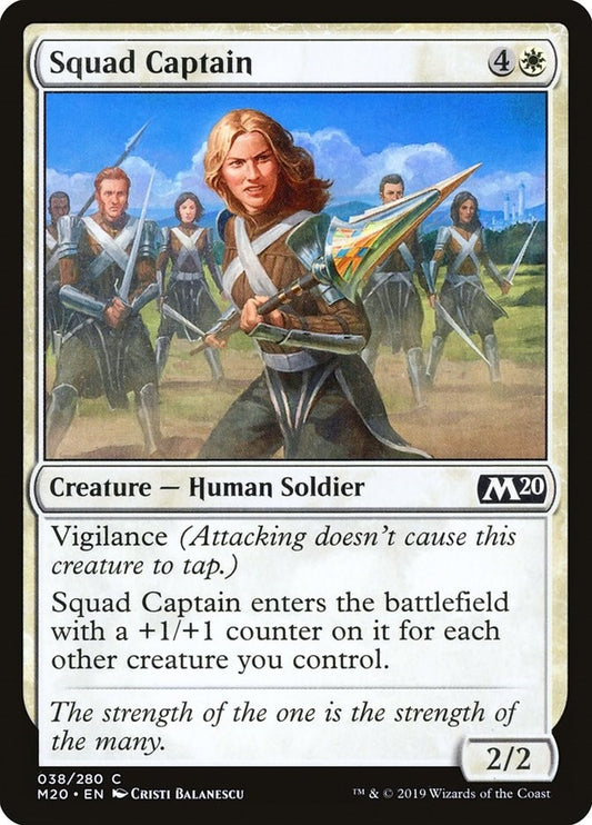 Image for Squad Captain (38) (Core Set 2020) - Magic: The Gathering