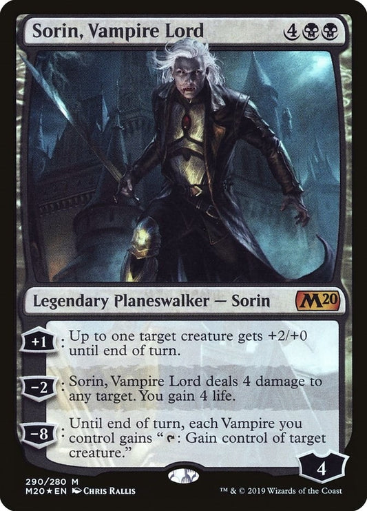 Image for Sorin, Vampire Lord (290) (Core Set 2020) - Magic: The Gathering