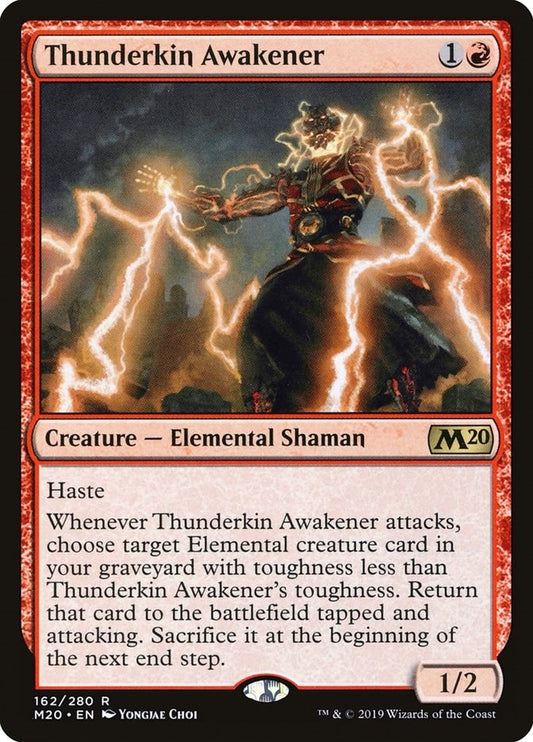 Image for Thunderkin Awakener (162) (Core Set 2020) - Magic: The Gathering
