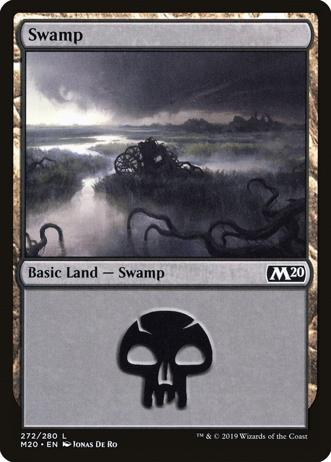 Image for Swamp (272) (272) (Core Set 2020) - Magic: The Gathering