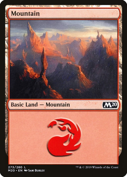 Image for Mountain (273) (Core Set 2020) - Magic: The Gathering
