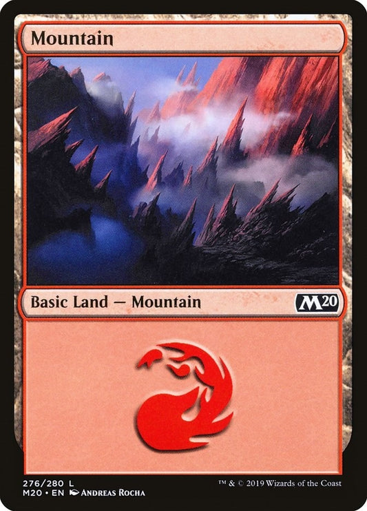 Image for Mountain (276) (276) (Core Set 2020) - Magic: The Gathering