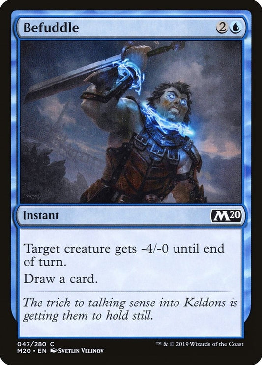 Image for Befuddle (47) (Core Set 2020) - Magic: The Gathering