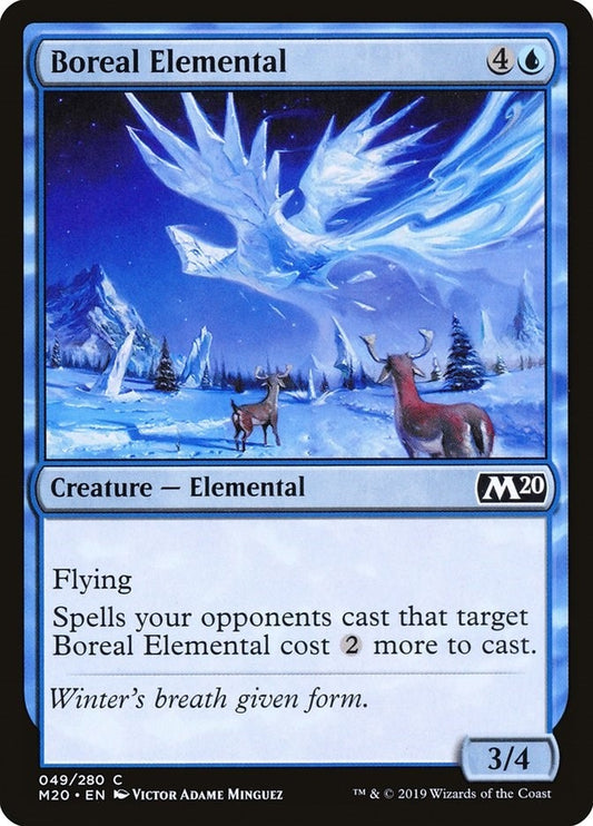 Image for Boreal Elemental (49) (Core Set 2020) - Magic: The Gathering