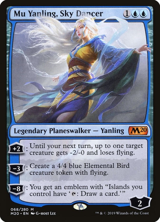 Image for Mu Yanling, Sky Dancer (68) (Core Set 2020) - Magic: The Gathering